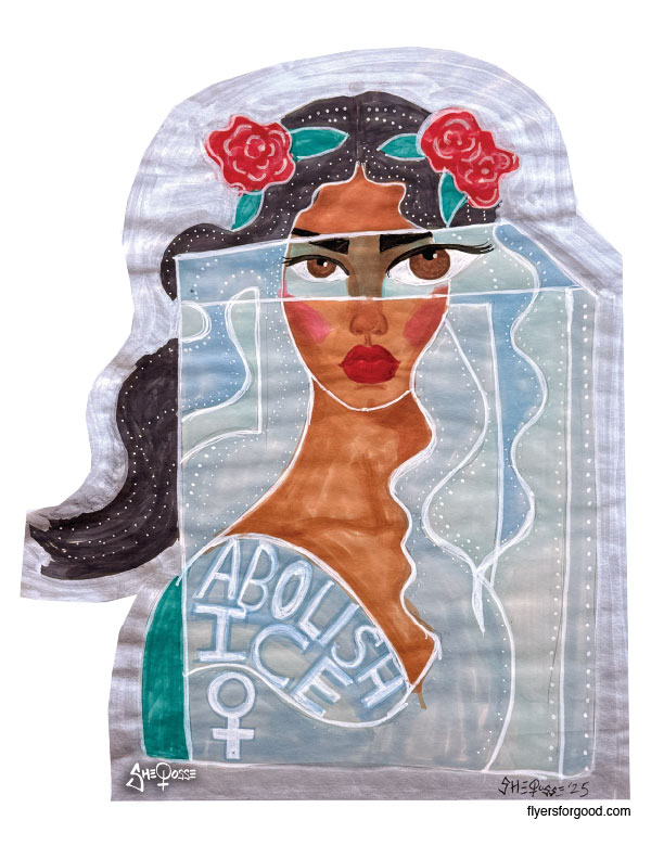 Abolish ICE by ShePosse flyer