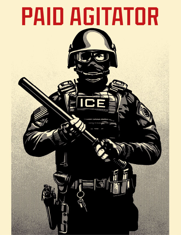 Paid Agitator flyer